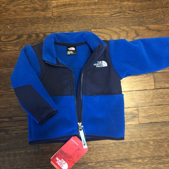 The North Face Kids Blue and Black Jacket